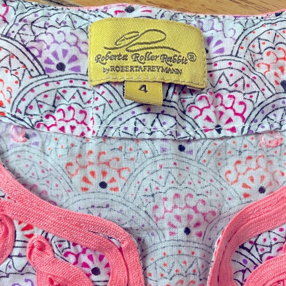 𝅺Roberta Roller Rabbit Swimsuit Coverup Dress Size 4 NWOT - Picture 3 of 4